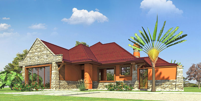 HOUSE TYPE A2-FRONT VIEW