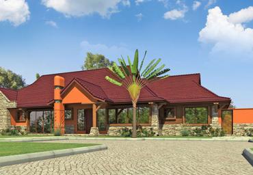 HOUSE TYPE A4-FRONT VIEW