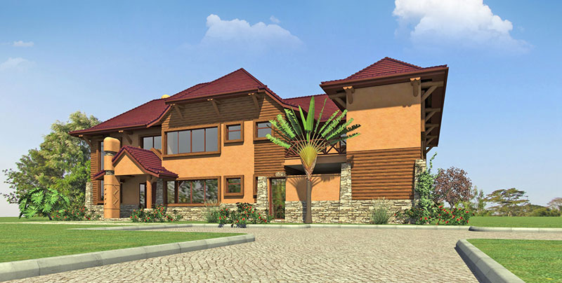 HOUSE TYPE C2-FRONT VIEW