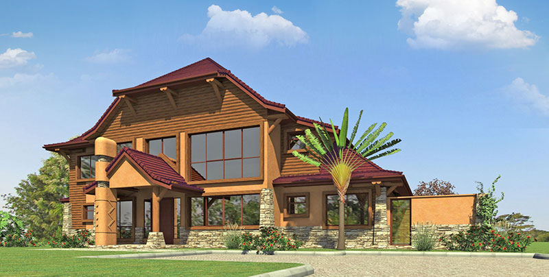HOUSE TYPE C3-FRONT VIEW