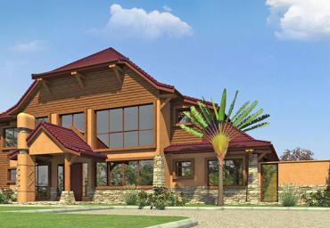 HOUSE TYPE C3-FRONT VIEW