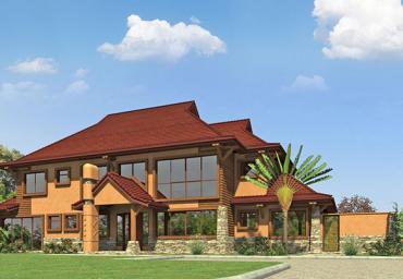 HOUSE TYPE C4-FRONT VIEW