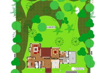 HOUSE TYPE C4  SITE PLAN