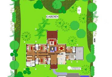 HOUSE TYPE A4 SITE PLAN