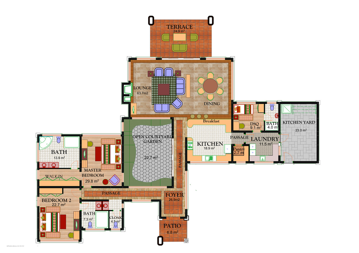 House Type B2 - Floor Plan