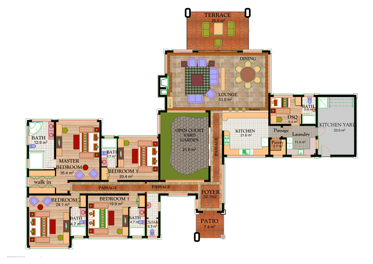 House Type B3 - Floor Plan