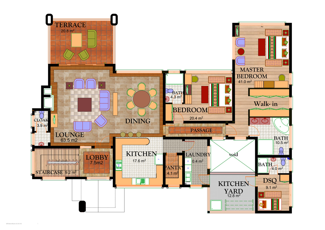 House Type C2 First Floor