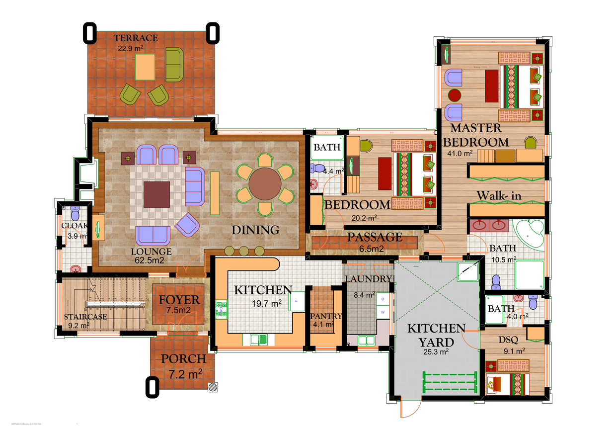 House Type C2 Ground Floor