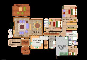 House Type C2 Ground Floor