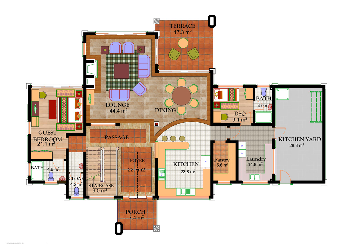 House Type C1 Ground Floor