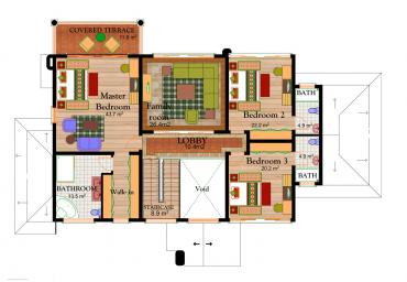 House type C4 First Floor